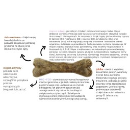 Kość do żucia dla psa na delikatny układ pokarmowy